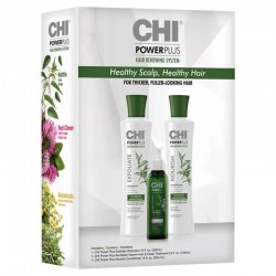 CHI POWERPLUS rinkinys nuo plaukų slinkimo (3...