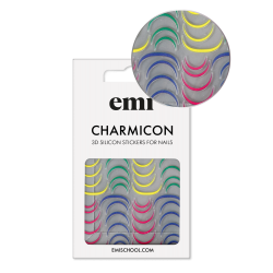 Charmicon  Silicone Stickers 205 Bright Lunula
