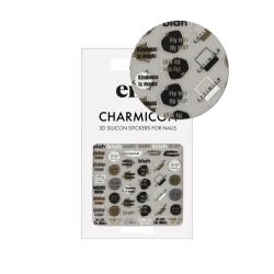 Charmicon 3D Silicone Stickers 242 Dreamy phrases