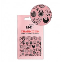 Charmicon 3D Silicone Stickers 145 Optical Print