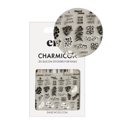 Charmicon Silicone Stickers  Nr. 252 Savana