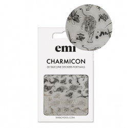 Charmicon Silicone Stickers  Nr. 254 Eastern...