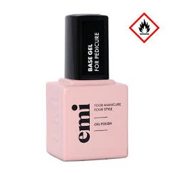 E.MiLac Base Gel for Pedicure - bazė...
