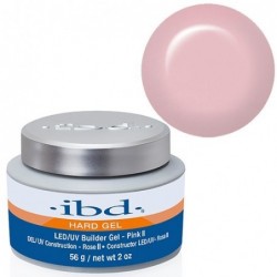 IBD LED UV II Builder pink gel tirštas rožinis...