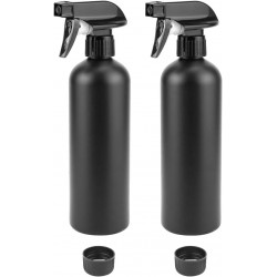 Purškimo buteliukai, 2 vnt., 500 ml, juodi