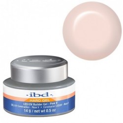 IBD LED UV V Builder pink gel tirštas rožinis...