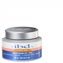 IBD LED UV Builder gel tirštas skaidrus gelis 56g.