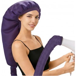Plaukų džiovinimo gaubtas, violetinis