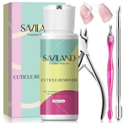 Saviland nagų odelių šalinimo rinkinys 60 ml