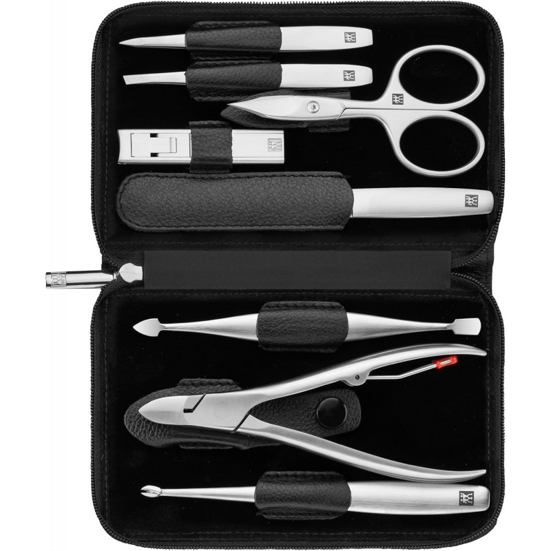 ZWILLING manikiūro rinkinys, 8 dalių, juodas