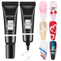 MIZHSE 3D nagų modeliavimo gelis, 15 g,...