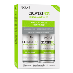 INOAR CicatriFios Duo Kit - plauko struktūrą...