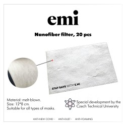 EMI Respirator mask - filtrai 20vnt.